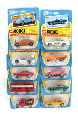 Konvolut Corgi Juniors Whizzweels Modellautos, - Spielzeug