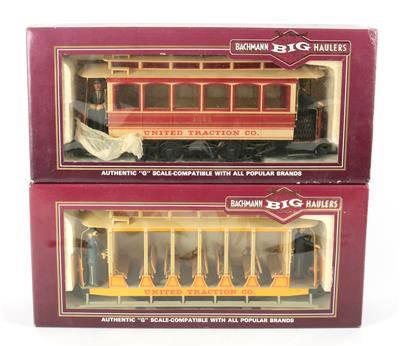 Bachmann Big Haulers Spur G, 2 Stk. Tramwagen - Spielzeug