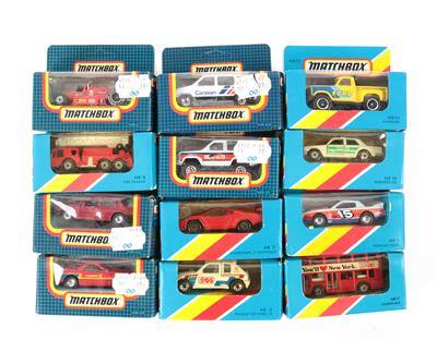 Konvolut Matchbox Modellautos: - Hračky