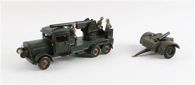 Elastolin Lineol Militär Figuren um 1930, - Toys