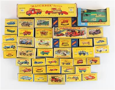 Konvolut Matchbox 60er-Jahre im OK: - Spielzeug