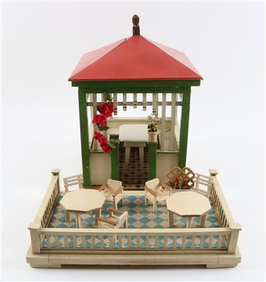 Pavillon mit Terrasse, - Spielzeug