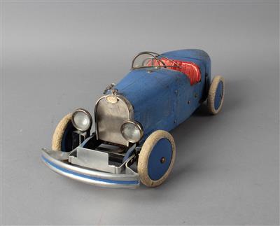 Bugatti Automodell von Meccano, um 1925, - Toys