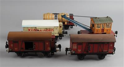 Märklin Spur 0, 5 Stk. 2-a Waggons: - Toys