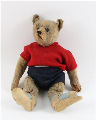 Früher Teddy von Steiff, - Spielzeug