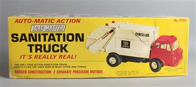 Müllwagen 'Auto Magic Action Sanitation Truck', - Toys