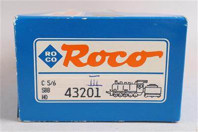 Roco H0 43201 SBB Dampflok mit Tender, - Spielzeug
