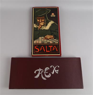'Salta' und 'Rex', 2 Spiele aus den 1920er Jahren; - Spielzeug