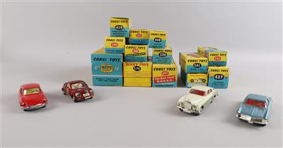 Konvolut 12 Stk. Corgi Toys Modellautos aus den 1960er Jahren, - Hračky