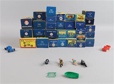 Konvolut 30 Stk. Matchbox Autos im OK aus den 1960/70er Jahren, - Toys