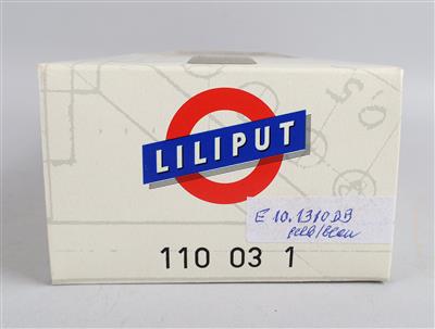Liliput H0, E-Lok der DB, E 10 1312, - Hračky