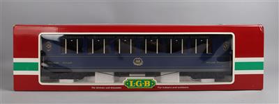 LGB Lehmann-Groß-Bahn Spur G,1 Stück 4-a Pullmann-Wagen 31655, - LGB Gartenbahn