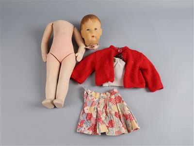 Käthe Kruse Puppe von 1948, - Spielzeug