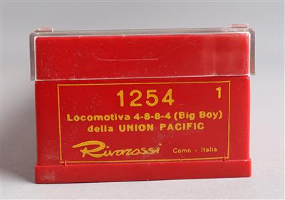 Rivarossi H0, 1254 US-Dampflok mit 6-a Schlepptender, - Spielzeug
