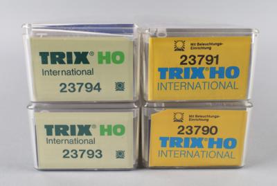 Trix H0, 4 Stk. Speise/Schlafwagen Epoche I, - Spielzeug