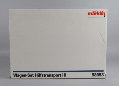 Märklin Spur 1, 58653 Wagen Set Hilfstransport III, - Spielzeug