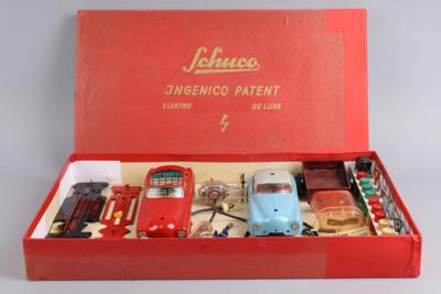 Schuco Ingenico Patent Elektro de Luxe, um 1955/57, - Giocattoli