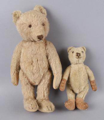 2 Stück Teddybären von Steiff, - Giocattoli