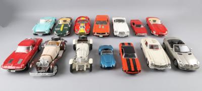 Konvolut Modellautos, 26 Stück, - Spielzeug
