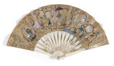 A Canton fan - Asian art