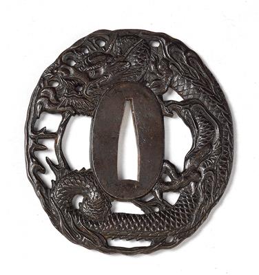 Eisen-tsuba - Asiatische Kunst