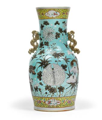 A famille rose vase in the Dayazhai style - Arte asiatica