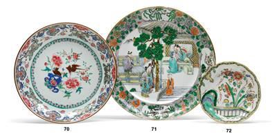 A small famille verte dish - Asian art
