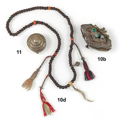 Four Tibetan objects - Asian art