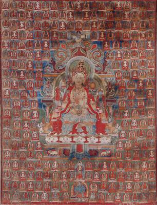 A Bon-thangka of Satrig Ersang - Asian art