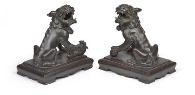 A pair of lions - Asian art