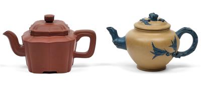 Two Zisha teapots - Arte asiatica