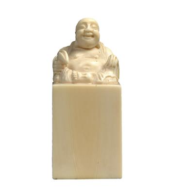 An ivory seal. China, early 20th cent. - Asian art