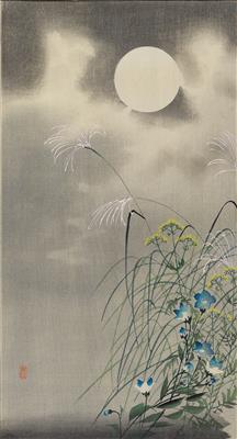 Ohara Koson, Drei Farbholzschnitte - Asiatische Kunst