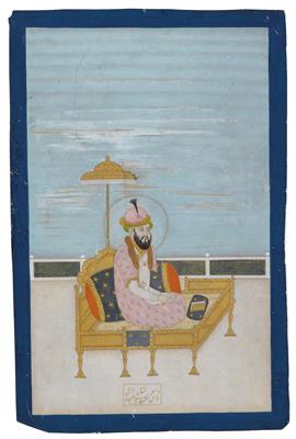 Porträt eines Moghul-Kaisers - Asiatische Kunst