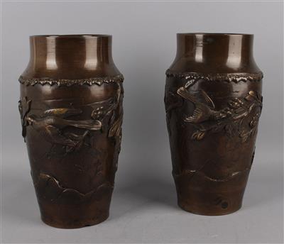 Paar Vasen, - Antiquariato