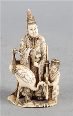 Kleines Okimono, - Asiatische Kunst