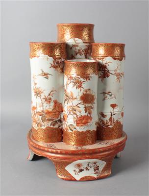 Kutani Vase, - Asiatische Kunst