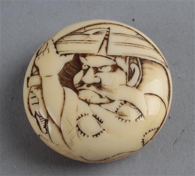 Manju Netsuke, - Asiatische Kunst