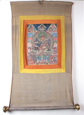 Thangka, - Asiatische Kunst
