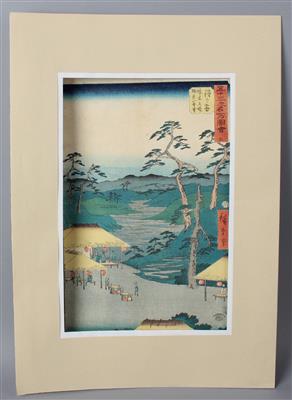 Utagawa Hiroshige (1797-1858 - Asiatische Kunst