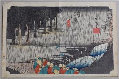 Utagawa Hiroshige (1797-1858 - Antiquariato