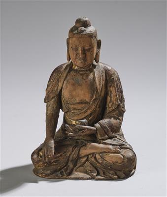 Buddha Bhaisajyaguru, China, Late Ming Dynasty, - Asian Art