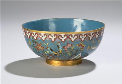 Cloisonné Schale, China, Jiaqing Periode, - Asijské umění