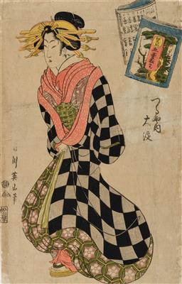 Kikukawa Eizan (1787-1867), - Arte Asiatica