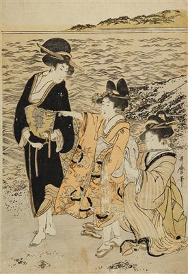 Kitagawa Utamaro (ca. 1753- 1806)zugeschrieben, - Arte Asiatica