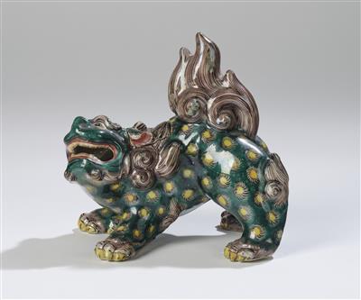 Kutani Shishi Räuchergefäß, Japan, Meiji Zeit, - Asiatische Kunst