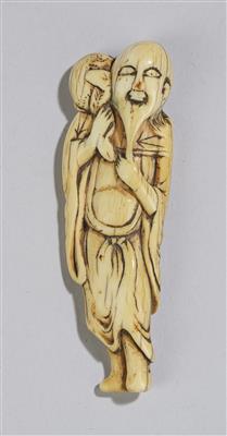 Netsuke eines Sennin, Japan, 18. Jh., - Asijské umění