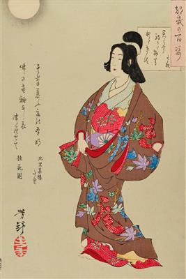 Tsukioka Yoshitoshi, (Edo 1839-1892), - Asiatische Kunst