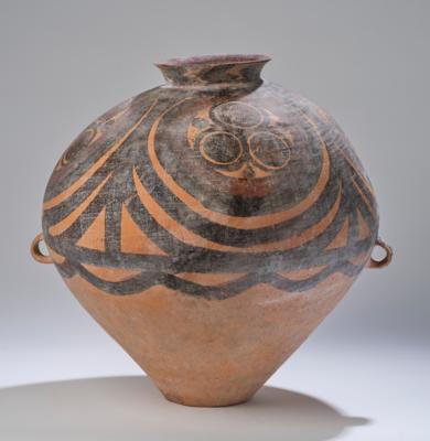 Großes Gefäß (guan), China, Neolithicum, Majiayao Kultur (ca. 3300-2050 v. Chr.), - Asiatische Kunst