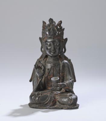 Guanyin, China, späte Ming Dynastie, 16./17. Jh., - Asiatische Kunst